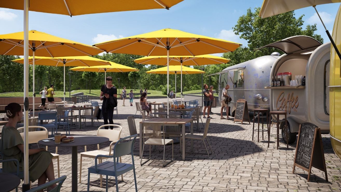 Cafe & Resort Umbrella (SU2)