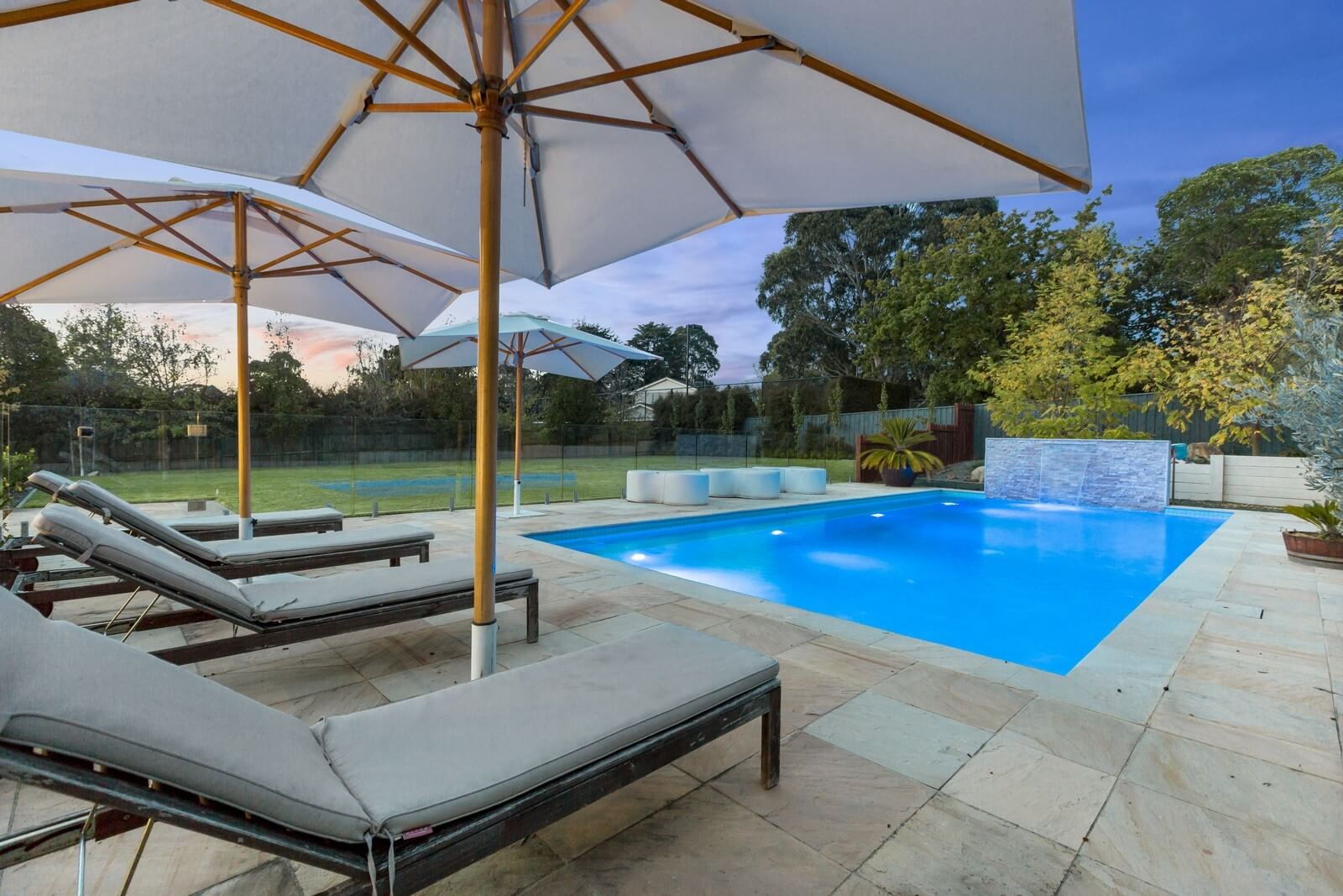 Classic Timber Market Umbrella