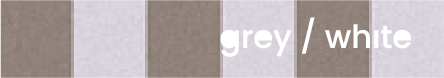 Grey and White Colour Swatch