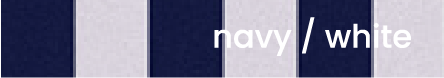 Navy and White Colour Swatch