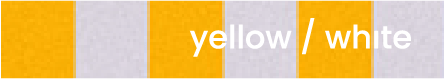 Yellow and White Colour Swatch
