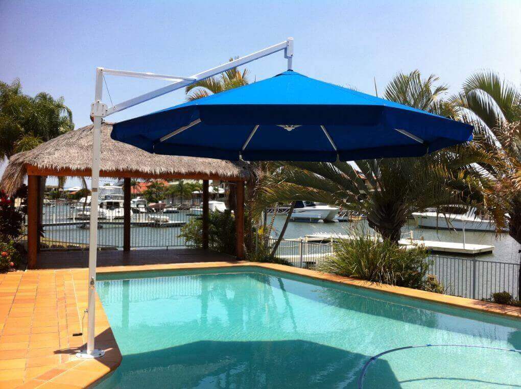 Pacific shades mastershade open blue pool