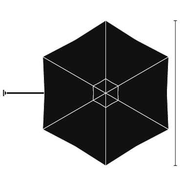 Wall mounted umbrella sizes and configurations
