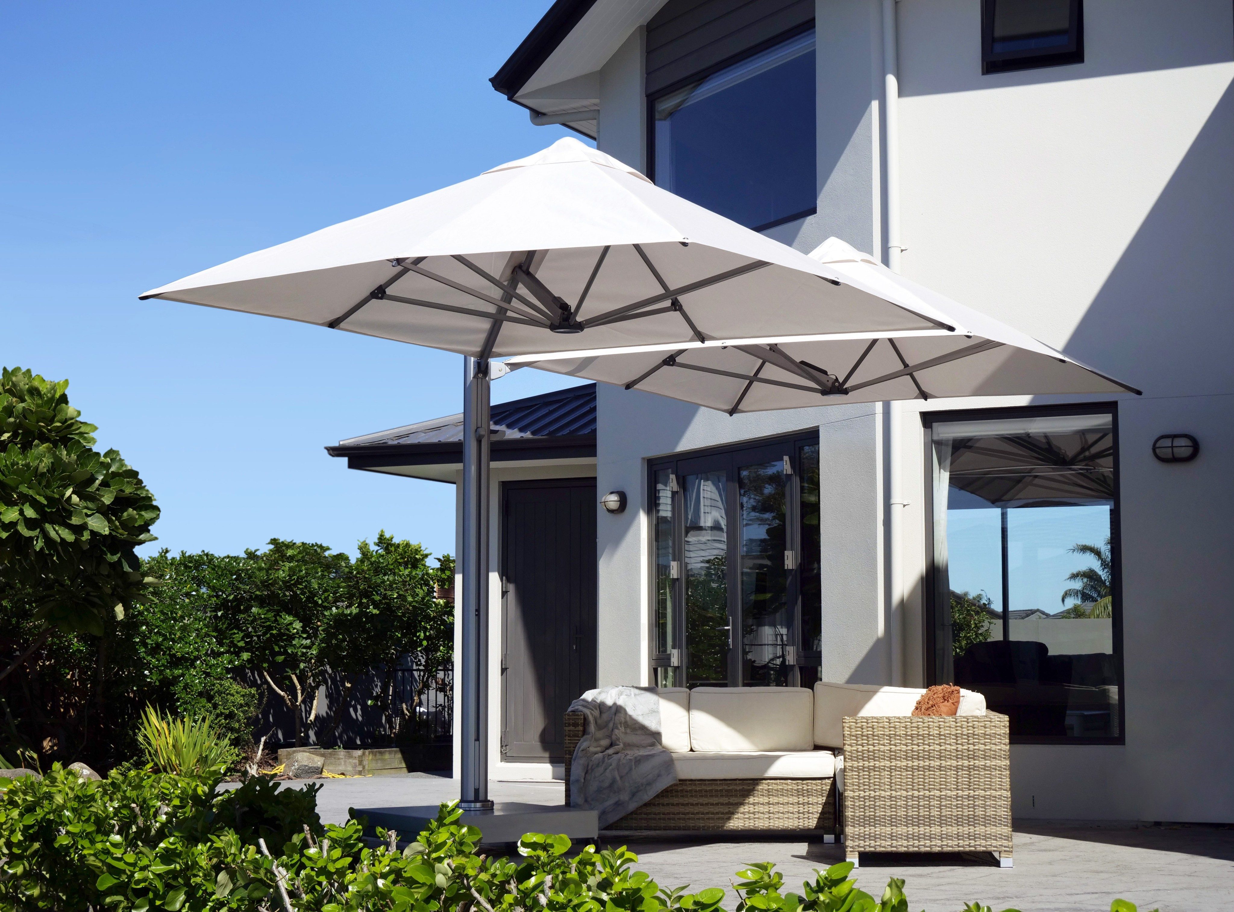 Shadowspec Unity™ Multi-Canopy Cantilever Umbrella