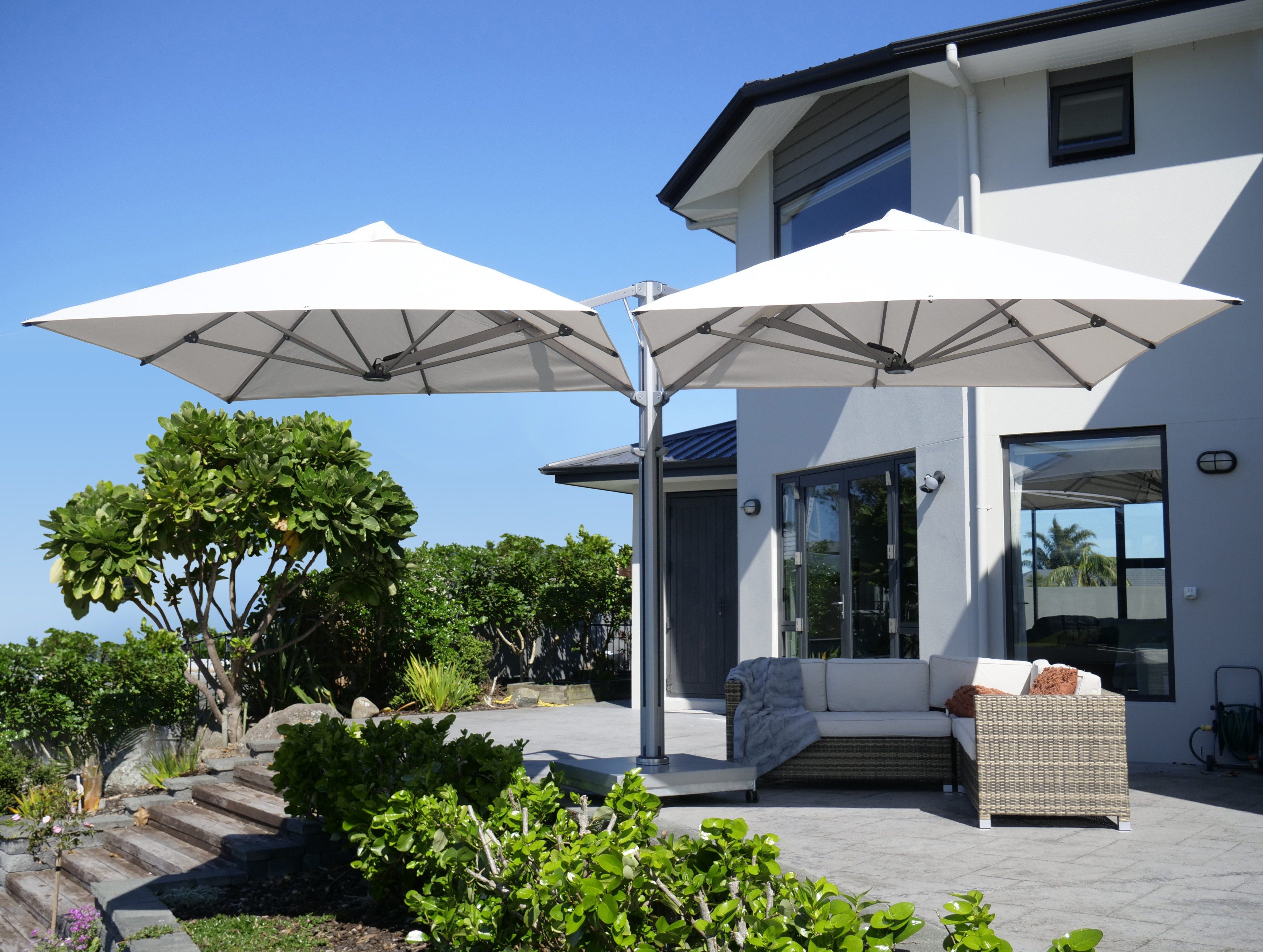 Shadowspec Unity™ Multi-Canopy Cantilever Umbrella