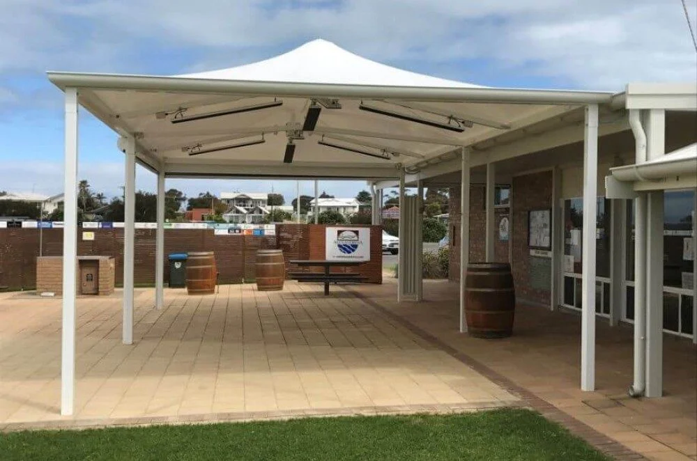 Flexshade tetra structure