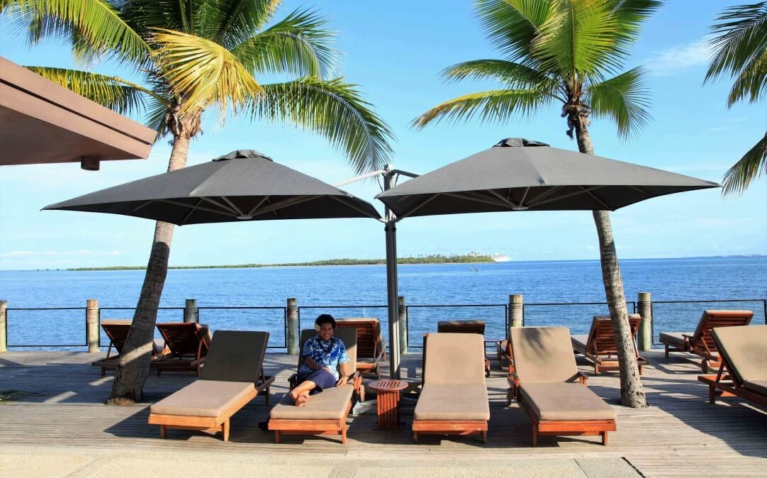 Multiple shades Tropical Resort